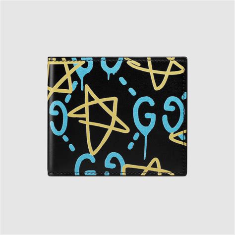 male gucci wallets|Gucci ghost men's wallet.